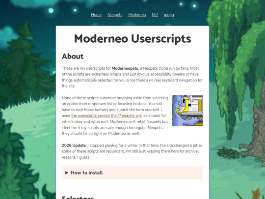 neopets/moderneo/userscripts screenshot