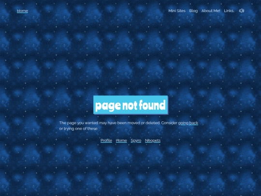 not_found screenshot