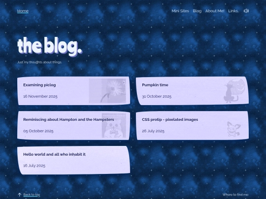 posts screenshot