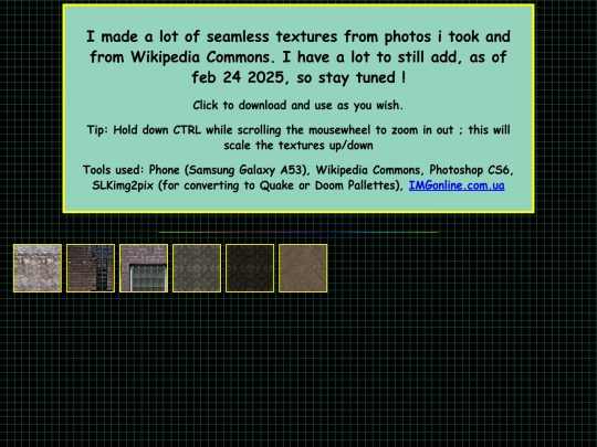 textures screenshot