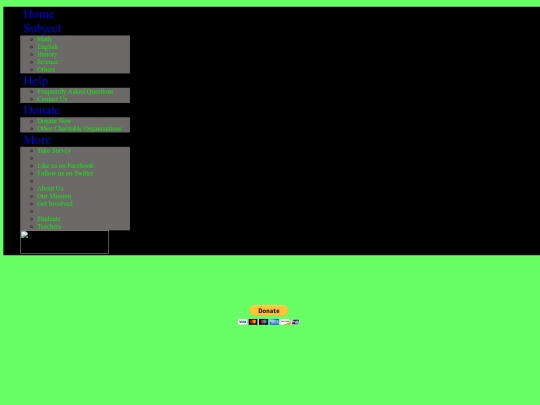 donate screenshot