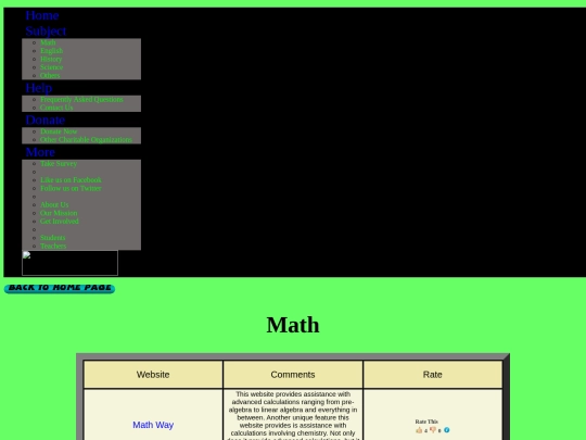 math screenshot