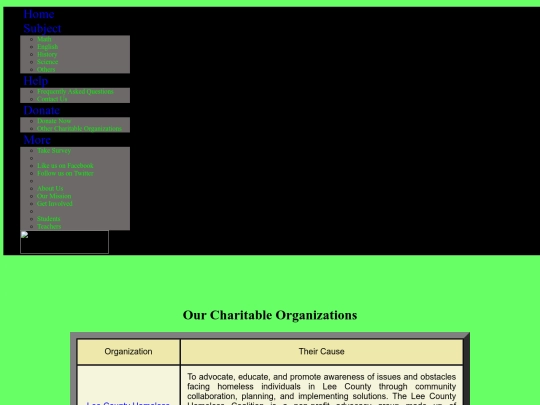 otherorganizations screenshot
