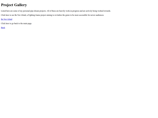 projects screenshot