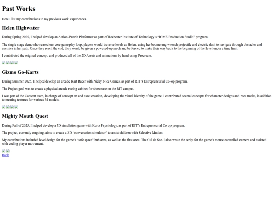 resume screenshot