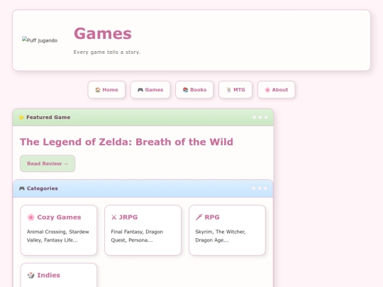 games screenshot