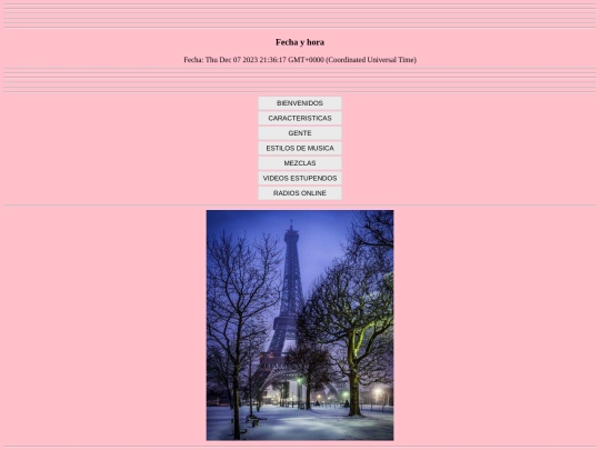 index screenshot