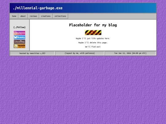 blog screenshot