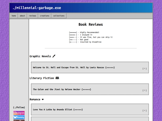 books screenshot