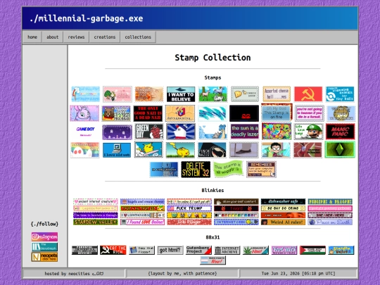 stamps screenshot