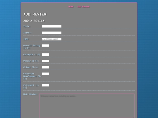 add-review screenshot