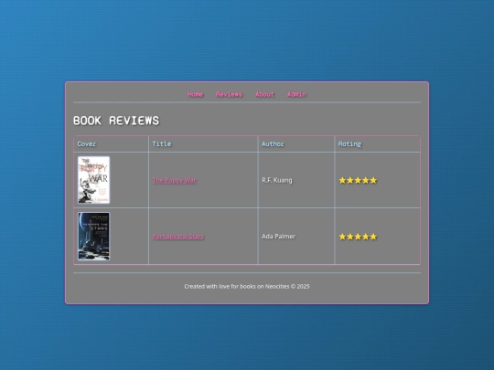 index screenshot