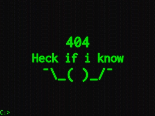 404 screenshot