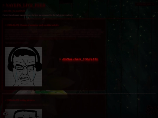 blog screenshot