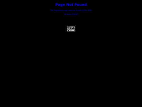 not_found screenshot