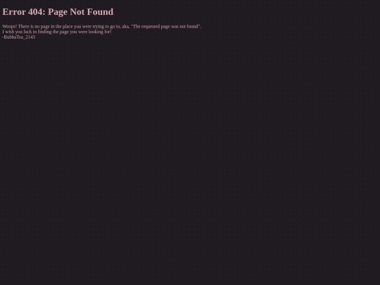 not_found screenshot