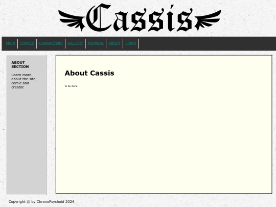 about/aboutcomic screenshot