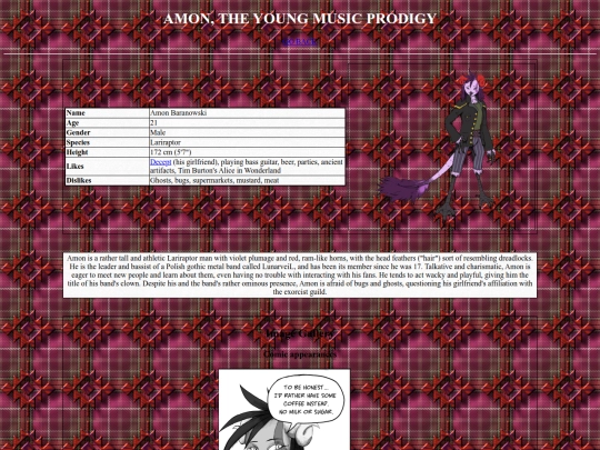 characters/amon/amonpage screenshot