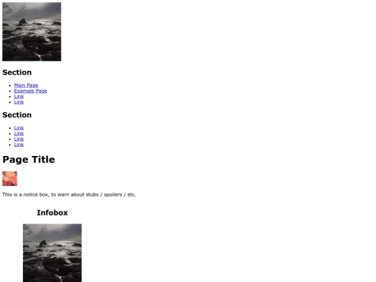test screenshot