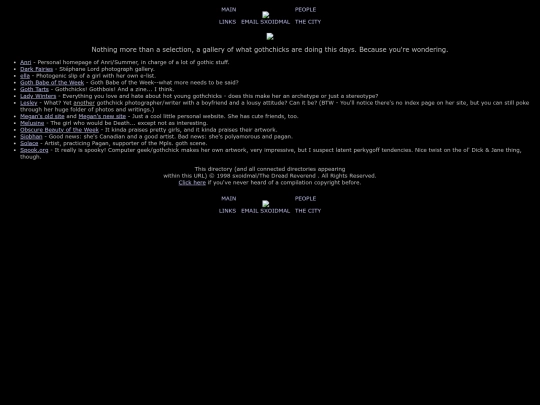 people/gothchicks screenshot