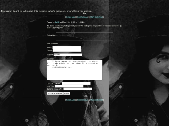 wwwboard/4 screenshot