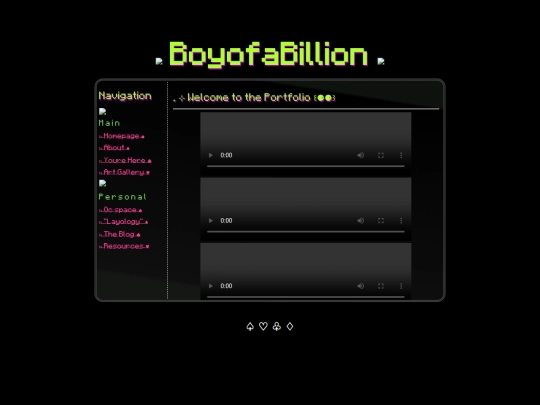 portfolio screenshot