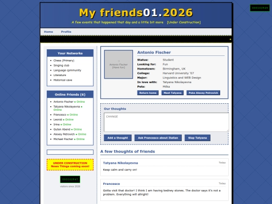 MyFriends screenshot
