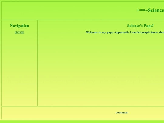 Science screenshot