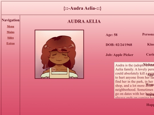 my_website/audraaelia screenshot