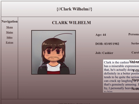 my_website/clarkwilhelm screenshot