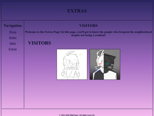 my_website/extras screenshot