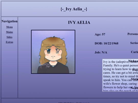 my_website/ivyaelia screenshot