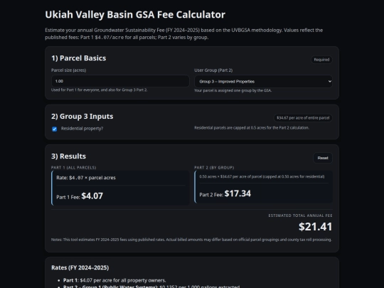 uvbgsa-calculators screenshot