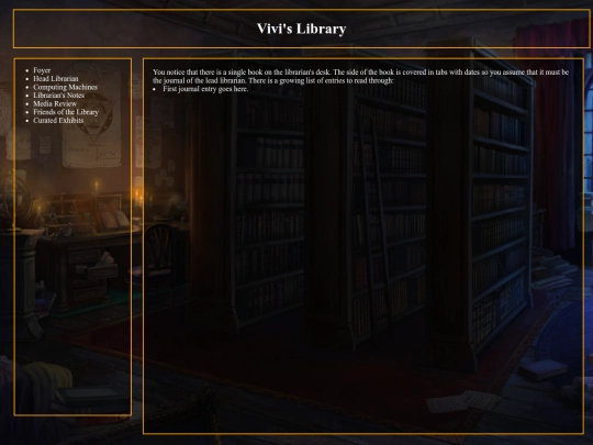librarians_notes screenshot
