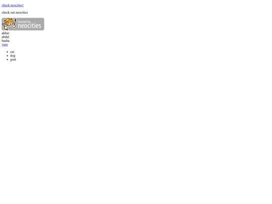 index screenshot