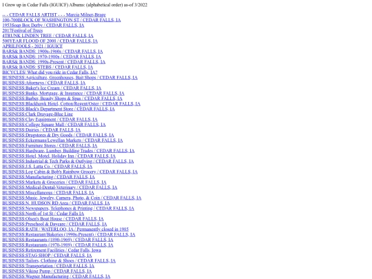 CFalbums screenshot