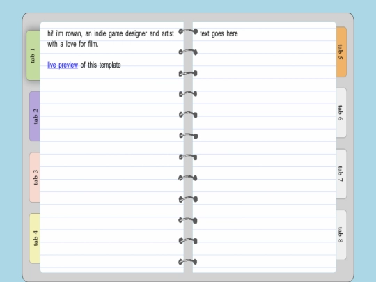 index screenshot