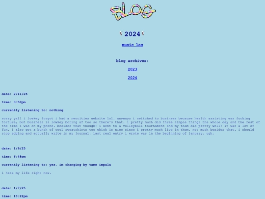 blog screenshot
