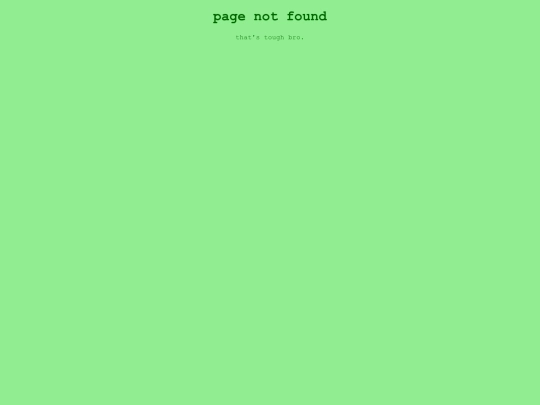 not_found screenshot