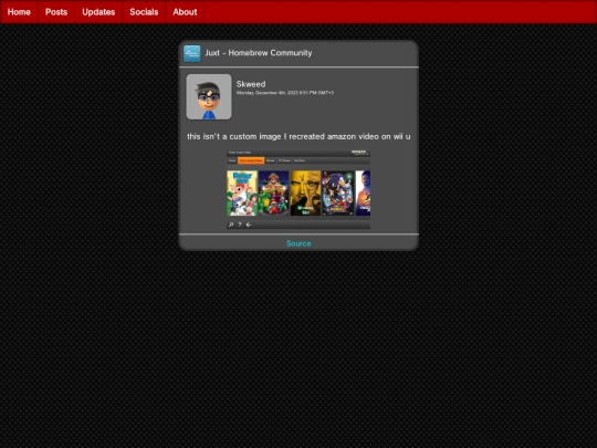 communities/juxt/homebrewlauncherposts screenshot