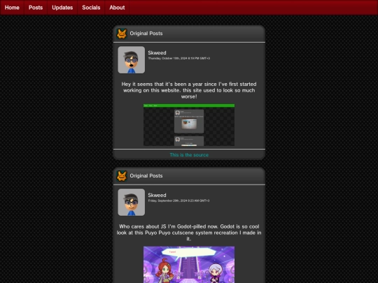 communities/originalposts screenshot