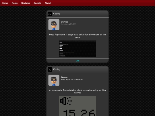 projects screenshot