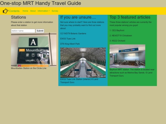 stations screenshot
