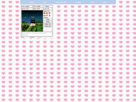 petpage screenshot
