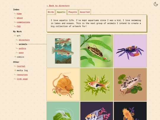 art/animals/aquaticlife screenshot