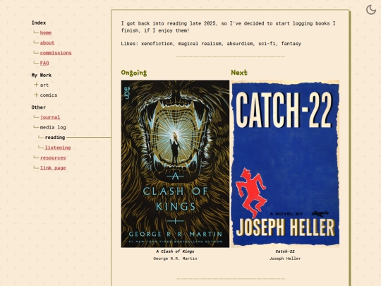 medialog/books screenshot