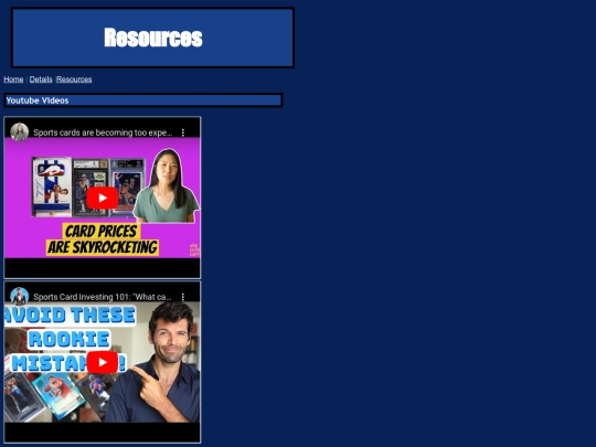 resources screenshot