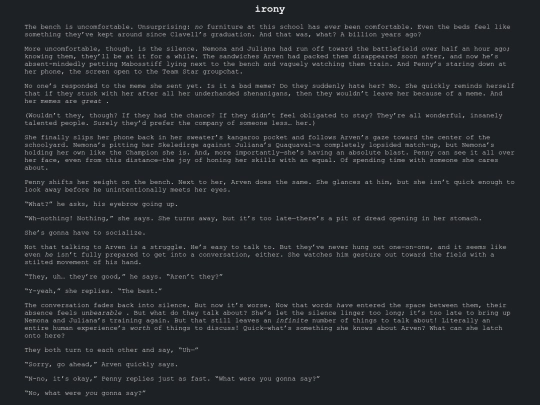 fic/drabbles/irony screenshot