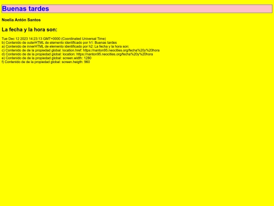 fecha y hora screenshot