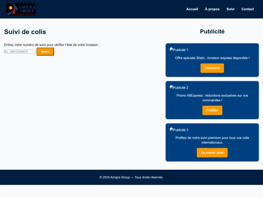 suivi screenshot